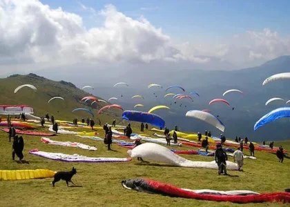 Paragliding in Bir Billing